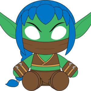 Stealth Elf Plush (9in)
