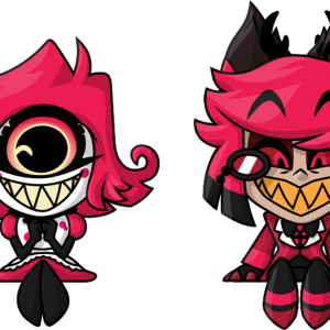 Alastor & Niffty Monitor Buddiez