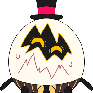 Nervous Egg Boi Stickie (6in)