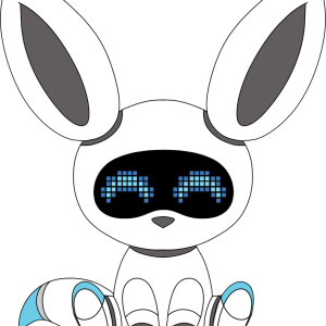Fennec Fox Bot Plush (9in)