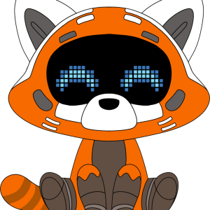 Red Panda Bot Plush (9in)