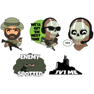 Call of Duty Pin Set
