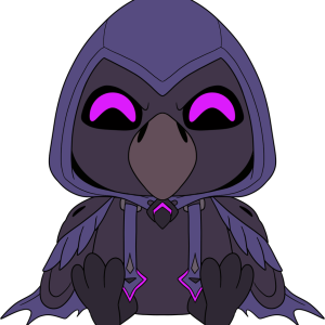 Reaper Raven Plush (9in)
