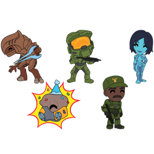 Halo Pin Set