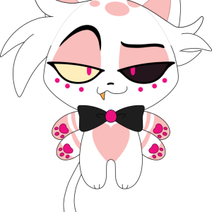 Kitty Angel Dust Keychain (5in)