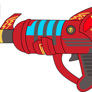 Ray Gun Plush (9in)