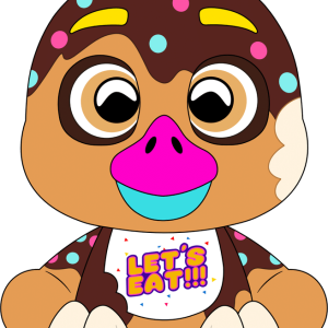 Chocolate Chica Plush (9in)