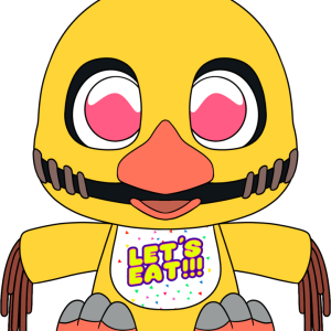 Withered Chica Plush (9in)