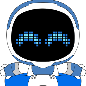 Summer Astro Bot Plush (9in)