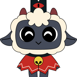 The Lamb Keychain (5in)