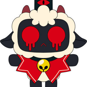 Possessed Lamb Plush (9in)
