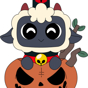 The Lamb Halloween Edition Plush (9in)