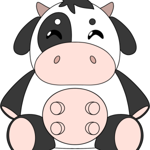Mr. Cow Plush (1ft)