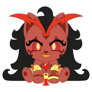 Kitty Burning Spice Plush (9in)