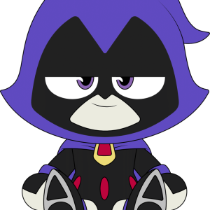 Raven Plush (9in)