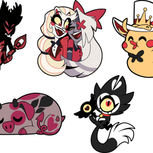 Hazbin Hotel Pin Set