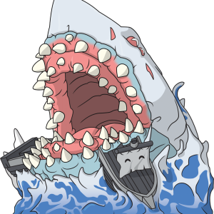 Shrouded Ghost Megalodon