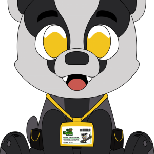 Blake the Badger Plush (9in)