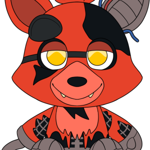 Withered Foxy Plush (9in)
