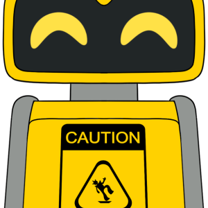 Wet Floor Bot Plush (9in)
