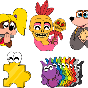 Banjo Kazooie Pin Set (Friends)