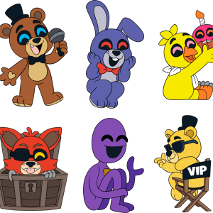 FNAF Pin Set