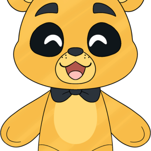 Golden Freddy Chibi Plush (9in)