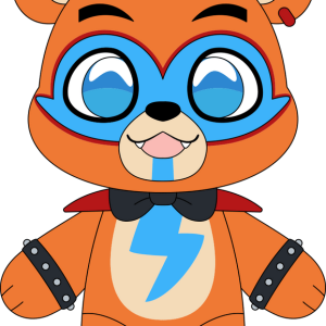 Chibi Glamrock Freddy Plush (9in)