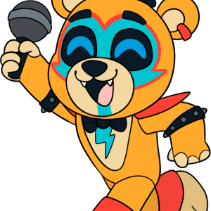 Glamrock Freddy Pin