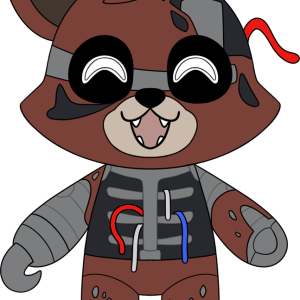 Ignited Foxy Plush (9in)