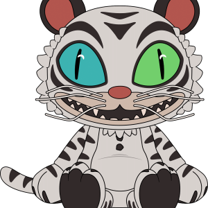 White Tiger Plush (9in)